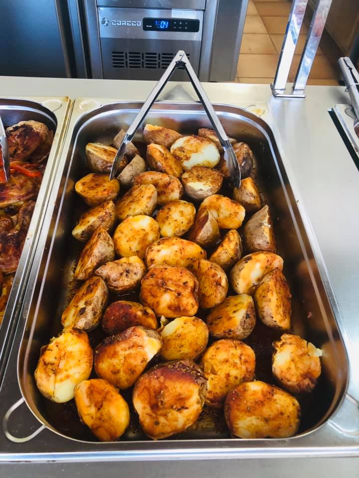 Papas asadas